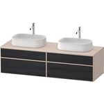 Duravit Waschtischunterbau Zencha 1600x442x550mm Ei sw / ta s-matt o ES