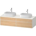 Duravit Waschtischunterbau Zencha 1600x442x550mm Ei na / we s-matt o ES