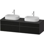 Duravit Waschtischunterbau Zencha 1600x442x550mm sw ls / gra s-matt o ES