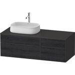 Duravit Waschtischunterbau Zencha 1300x442x550mm Ei sw / gra s-matt o ES