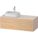 Duravit Waschtischunterbau Zencha 1300x442x550mm Ei na / ta s-matt o ES