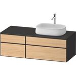 Duravit Waschtischunterbau Zencha 1300x442x550mm Ei na / gra s-matt o ES