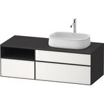 Duravit Waschtischunterbau Zencha 1300x442x550mm we / gra s-matt o ES