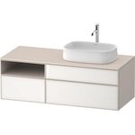 Duravit Waschtischunterbau Zencha 1300x442x550mm we / ta s-matt o ES