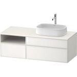 Duravit Waschtischunterbau Zencha 1300x442x550mm we / we s-matt o ES