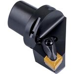 Klemmhalter ISO C6-DCLNL-45065-19 D.63mm m. Polygonkupplung Linkslauf