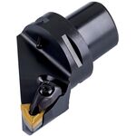 Klemmhalter ISO C5-DWLNR-35060-08 D.50mm m. Polygonkupplung Rechtslauf