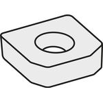 Wendeplatten-Unterlegscheibe ISO LNK 220616:GJ11 Bruttogewicht 26g Farbe Silber - VPE: 10