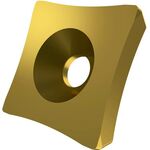 Scarfing-Schneideinsatz ISO SPUB 19-R50:6640 Radius 50mm MT-CVD beschicht. Gold - VPE: 10