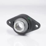 Flanschlager-Gehäuseeinheit AELFL204 D1 20 mm oval NTN