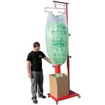 Abfüllwagen f.Verpackungschips m.ausziehbarem Stativ max.Höhe 3,2m TRANSPAK