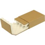 Noppenschaumverpackung Maße 140x100x40mm Schaumhöhe 20mm braun TRANSPAK - VPE: 208