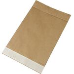 Polsterversandtasche Maße 260x70x410+50mm Kraftpapier braun SK TRANSPAK - VPE: 300