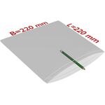 Druckverschlussbeutel Maße 220x310mm Stärke 90µ PE transparent TRANSPAK - VPE: 1000