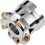 Kopier-Planfräser ISO 66A06R-SMORC10-C D.27mm m.Wendeplatte Schneid-D.66mm