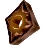 Drehwendeschneidplatte ISO CNMG 090308E-NF:T8430 D.3,81mm PVD beschichtet - VPE: 10