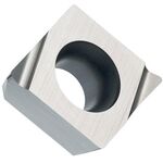 Drehwendeschneidplatte ISO CPGX 09T304FL-JQ:TT010 Bohrungs-D. 4,4mm Farbe Grau - VPE: 10