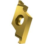 Drehwendeschneidplatte ISO X61 0602-100 R:6640 Tiefe 0,8mm MT-CVD beschichtet - VPE: 10