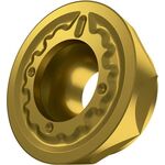 Fräswendeschneidplatte ISO RCMT 1606MOSN-R:M8330 D.5,5mm PVD beschichtet Gold - VPE: 10