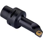 Klemmhalter ISO C4-SCLCL-13080-09 D.40mm m. Polygonkupplung Linkslauf