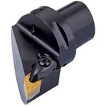 Klemmhalter ISO C6-DDJNR-45065-15 D.63mm m. Polygonkupplung Rechtslauf