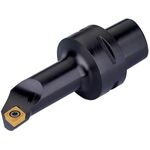 Klemmhalter ISO C3-SCLCR-22040-09 D.32mm m. Polygonkupplung Rechtslauf