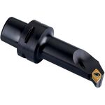 Klemmhalter ISO C4-SDUCL-17090-11 D.40mm m. Polygonkupplung Linkslauf