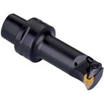 Klemmhalter ISO C4-DDUNL-17090-11 D.40mm m. Polygonkupplung Linkslauf