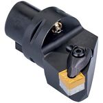 Klemmhalter ISO C4-DSKNL-27050-12 D.40mm m. Polygonkupplung Linkslauf