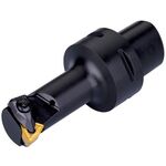 Klemmhalter ISO C4-DWLNR-13075-06 D.40mm m. Polygonkupplung Rechtslauf