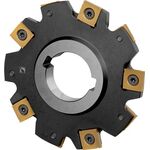 Scheibenfräser ISO 100G10N-S90SN12N10 Tiefe 24mm m. Wendeplatte Schneid-D.100mm