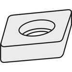 Wendeplatten-Unterlegscheibe ISO CNX 19X340:GJ11 Brutto-G.13,91g Farbe Silber - VPE: 10