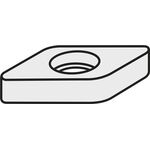 Wendeplatten-Unterlegscheibe ISO KNN 190412R:GJ11 Brutto-G.12,45g Farbe Silber - VPE: 10