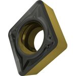 Drehwendeschneidplatte ISO CCMT 060208E-FM:T9415 D. 2,8mm MT-CVD beschichtet - VPE: 10