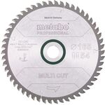 Kreissägeblatt multi cut professional D165x2,2/1,4xB20mm Z.54 FZ/TZ 5Grad neg
