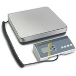 Paketwaage Wiegeplatte 315x305x65mm m.Display/9V Netzgerät VA Wiegeteller KERN