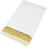 Polsterversandtasche K-Pack Maße 250x353mm Falte 50mm B4 weiß Haftleimstreifen - VPE: 100