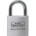 Zylindervorhangschloss Schlosskörper-B.20mm Alu versch.-schl. - VPE: 10