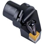 Klemmhalter ISO C4-DCLNL-27055-16 D.40mm m. Polygonkupplung Linkslauf