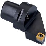 Klemmhalter ISO C3-SCLCL-22040-09 D.32mm m. Polygonkupplung Linkslauf