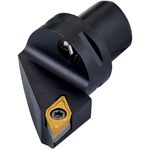 Klemmhalter ISO C3-SDJCR-22040-11 D.32mm m. Polygonkupplung Rechtslauf