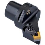 Klemmhalter ISO C4-DSSNL-27042-12 D.40mm m. Polygonkupplung Linkslauf