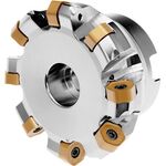 Planfräser ISO 80A10R-S45HN06C-C D.27mm Rechtslauf Schneid-D.86,8mm PRAMET