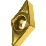 Drehwendeschneidplatte ISO DCGT 070202E-SF3:T8315 D.2,8mm PVD beschichtet Gold - VPE: 10