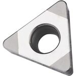 Drehwendeschneidplatte ISO TCGW 110204E-C:TB310 D. 2,9mm Farbe Silber-Schwarz - VPE: 2