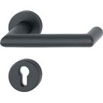 FS-Garnitur Rotterdam FS-1401/42H/42HS Alu.F9714M schw. ma D/D TS 40-65mm PZ rd.