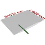 Gleitverschlussbeutel Maße 320x230mm Stärke 75µ PE transparent TRANSPAK - VPE: 1000