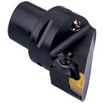 Klemmhalter ISO C4-DDJNL-27050-11 D.40mm m. Polygonkupplung Linkslauf