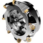 Kopier-Planfräser ISO 160C08R-SMORC16-C D.40mm m. Wendeplatte Schneid-D.160mm