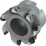 Kopier-Planfräser ISO 80A07R-SCMORD12-CF D.27mm m. Wendeplatte Schneid-D.80mm